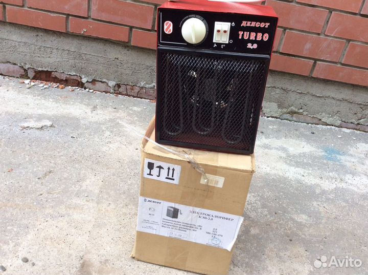 Электрокалорифер тепловентилятор кэв-2,0 «Turbo» Д
