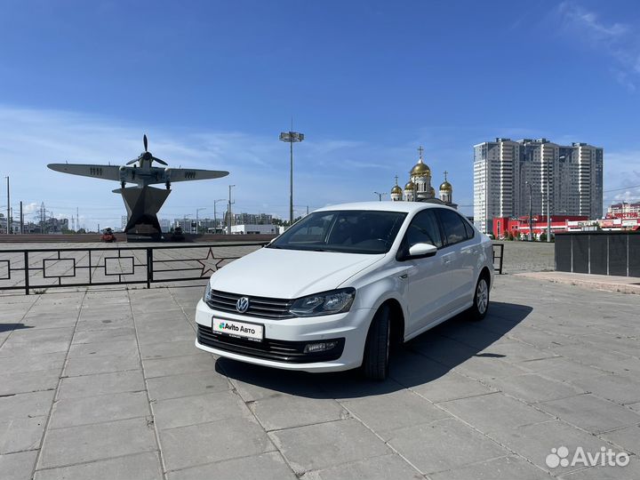 Volkswagen Polo 1.6 AT, 2018, 58 250 км