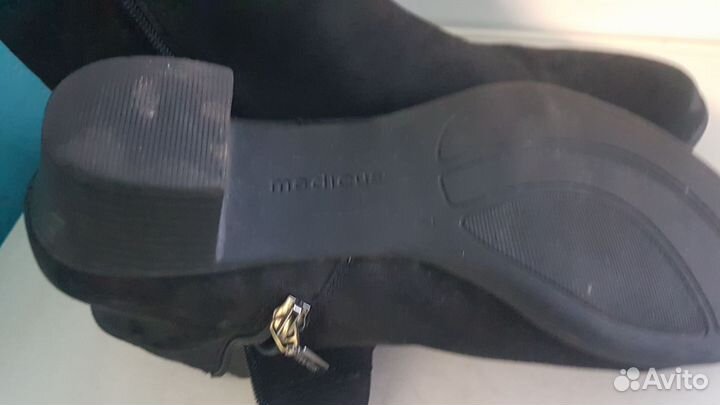 Ботильоны женские 38 размер натуральная замша
