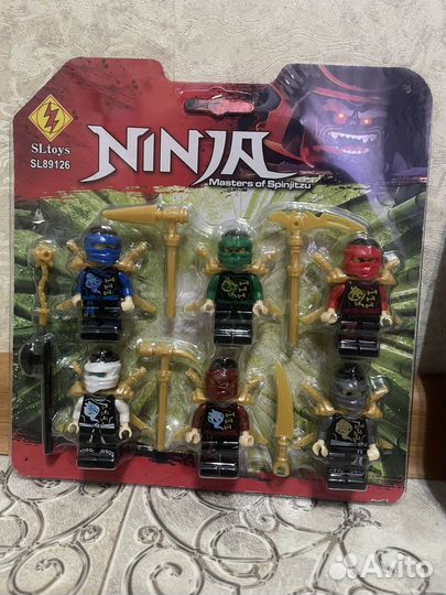 Набор Мини фигурки Ninjago с оружием