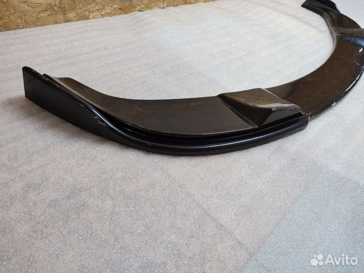 Сплиттер (юбка) переднего бампера BMW 5 (E60/E61)