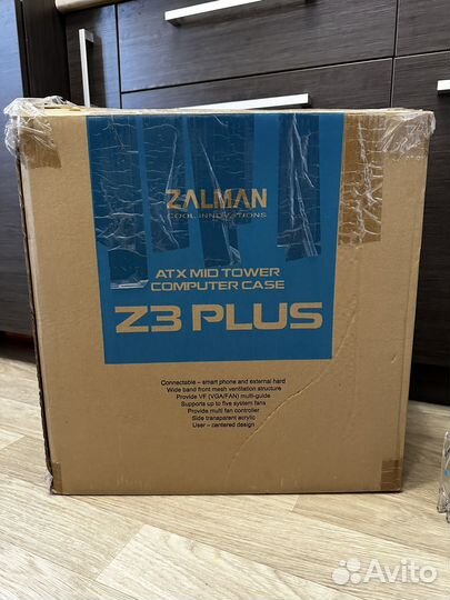 Корпус Zalman Z3 plus + 4 вентилятора