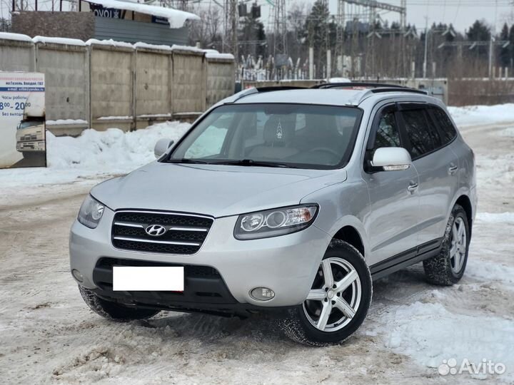 Hyundai Santa Fe 2.2 AT, 2008, 227 400 км