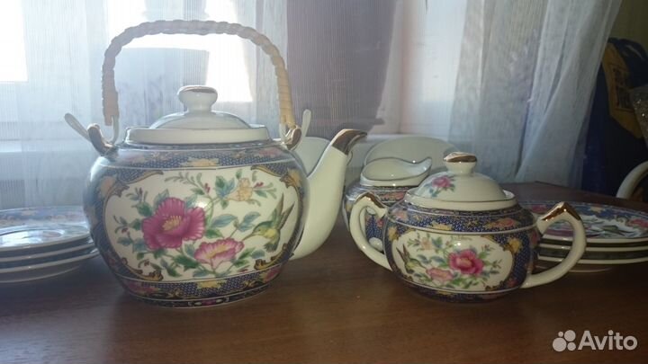 Набор/сервиз(чай/кофе) yamasen, японский фарфор, 6