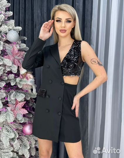 Платье пиджак 44 46