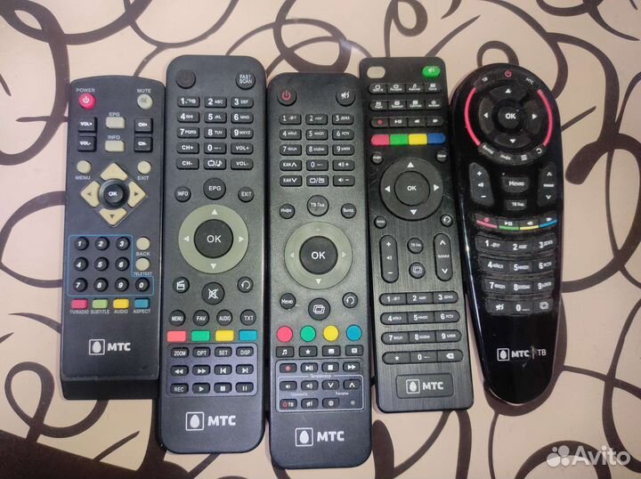 Пульты для приставок МТС