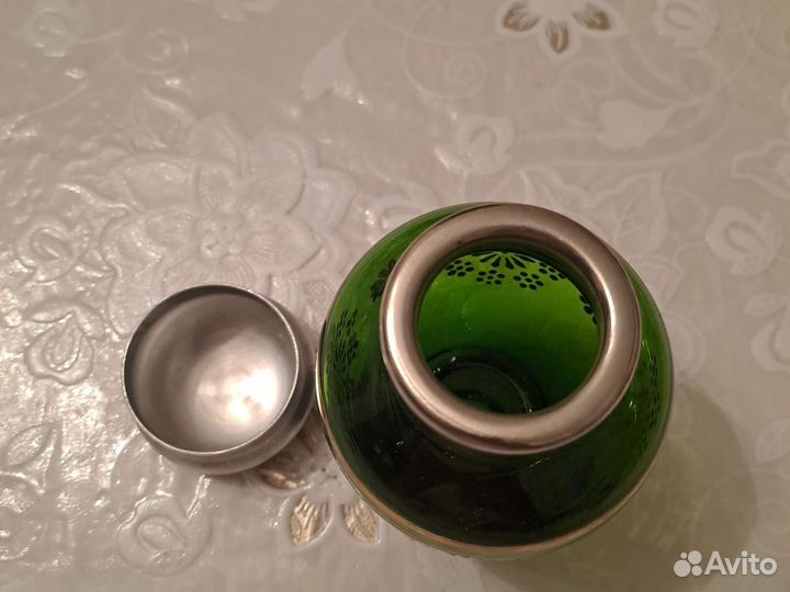 Чайница цветное стекло СССР