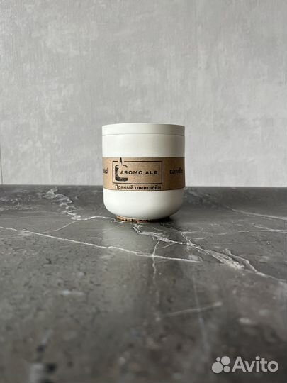 Ароматическая свеча ручной работы