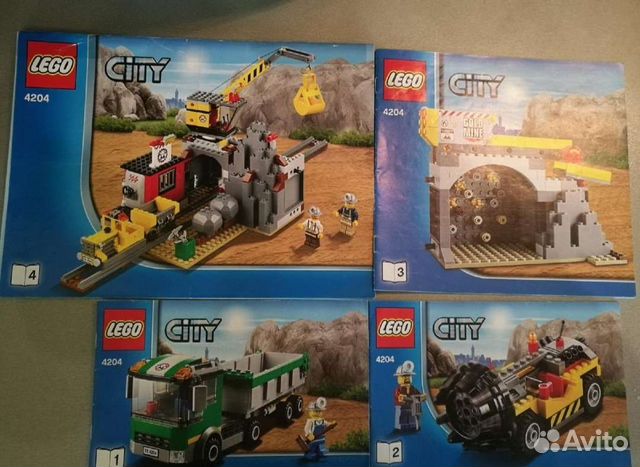 Lego шахта 4204