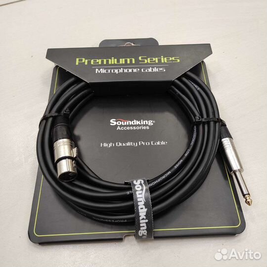 Микрофонный кабель xlr- джек 5м новый