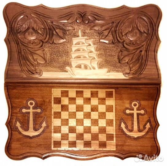 Нарды ручной работы 