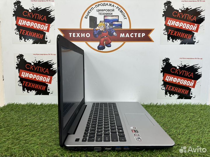 Игровой,стильный Asus 4 ядра 8 RAM R5 M330 2 гб