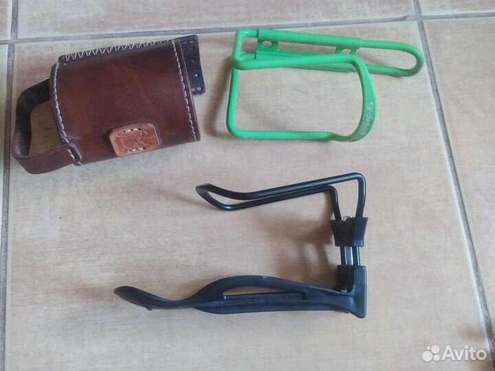 Велосипедные очки фонари флягодержатели