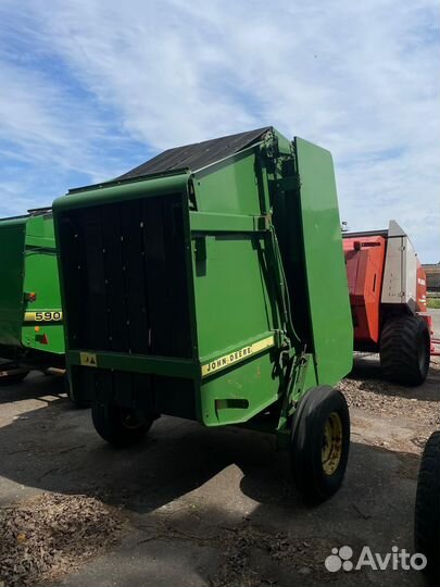 Пресс-подборщик John Deere 592, 2012