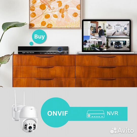 Уличная IP камера evkvo 2Mpx с SIM картой 4G