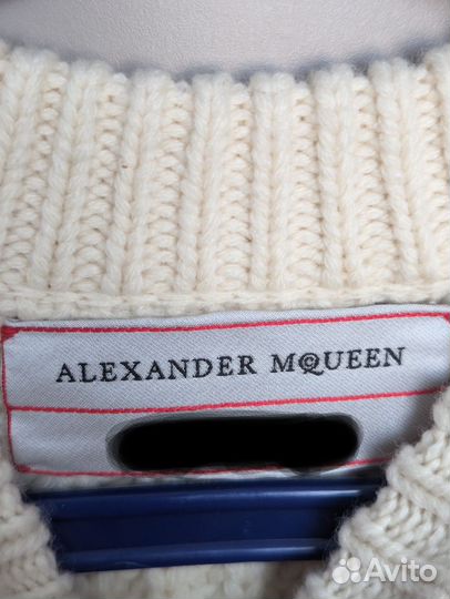 Шерстяной свитер Alexander McQueen