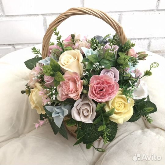 Букет из мыла ручной работы