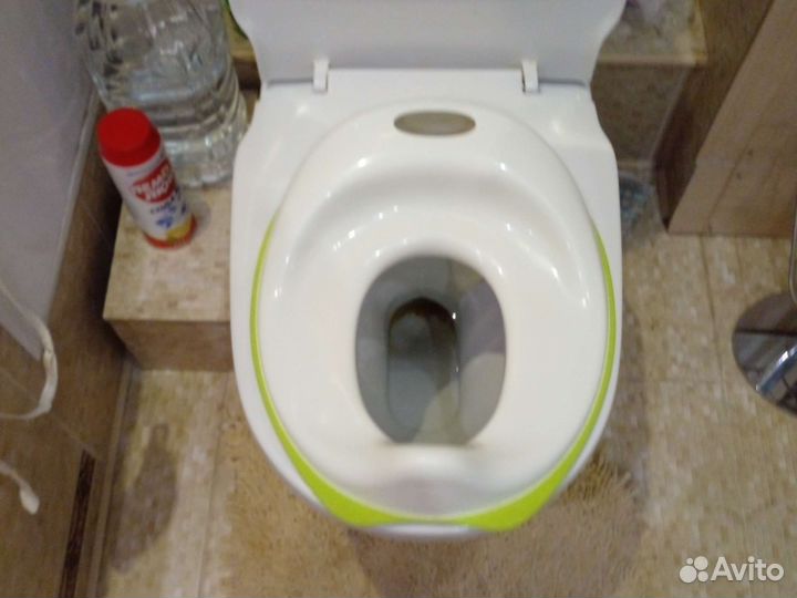 Сидушка на унитаз IKEA для детей удобна при поездк