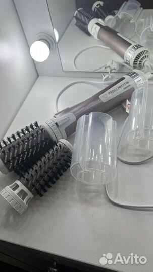 Фен щетка вращающаяся rowenta