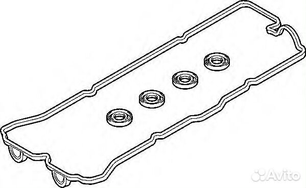 Комплект прокладок крышки клапанов