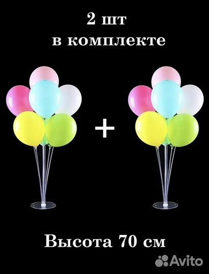 Аренда подставок для воздушных шаров