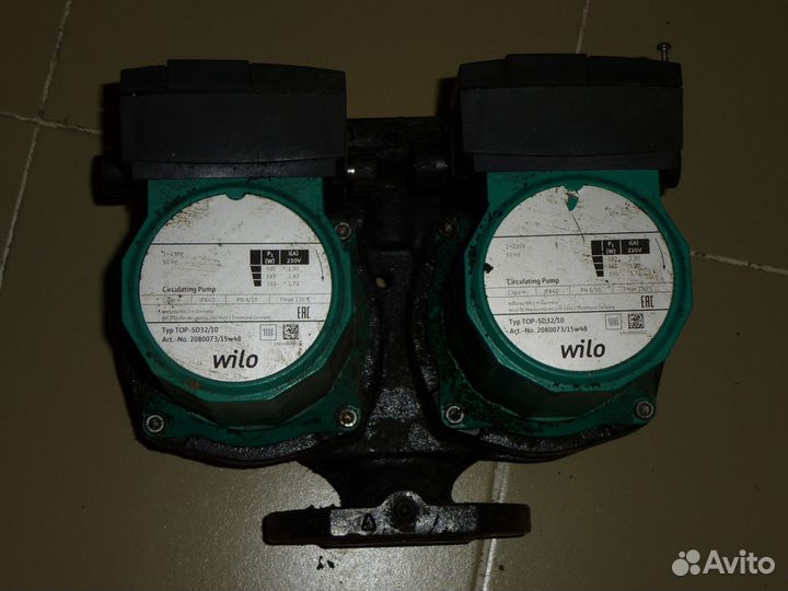 Насос для системы отопления Wilo TOP-SD 50 32/10