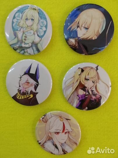 Значки Геншин Импакт