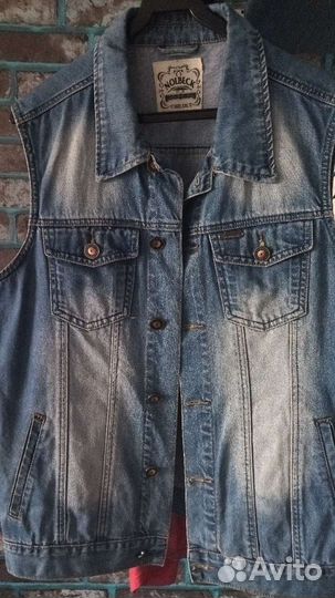 Джинсовая куртка мужская 48 50