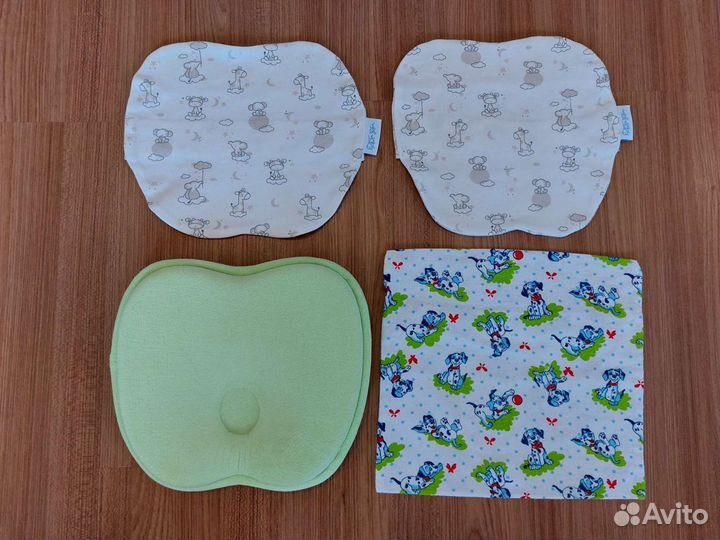 Подушка ортопедическая с тремя наволочками