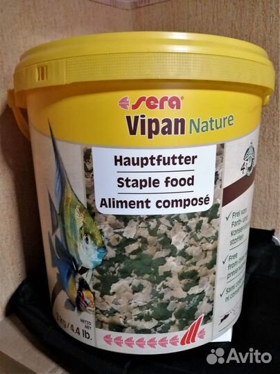 Sera Vipan Nature основной корм для всех видов рыб