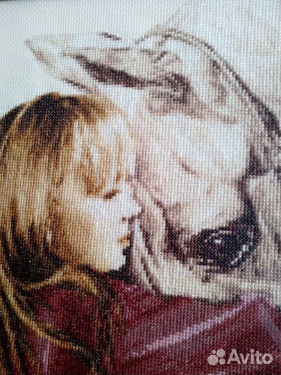 Картина вышивка 