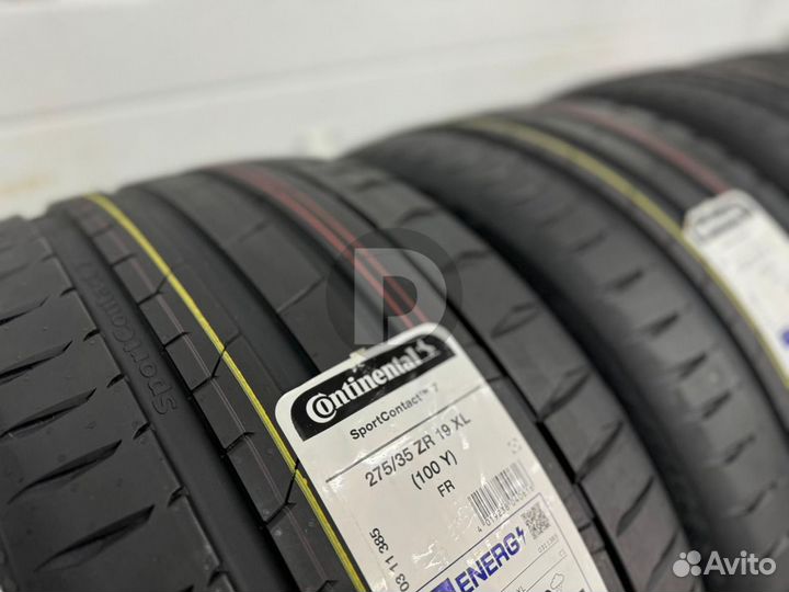 Continental SportContact 7 245/40 R19 и 275/35 R19 98Y