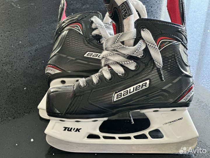 Коньки хоккейные детские bauer 30 размер