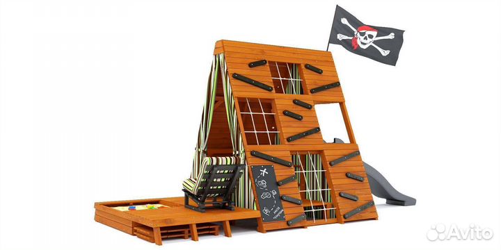 Новый детский спортивный комплекс для дачи