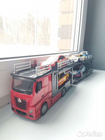 Модель автовоз 1/43 Mercedes Actros и модели shell