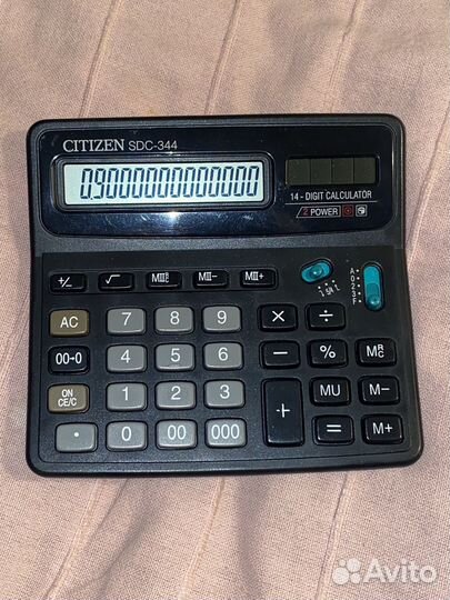 Калькулятор Citizen