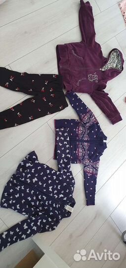 Пакет одежды для девочки 98-110