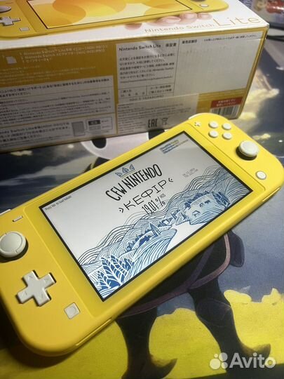 Nintendo switch lite прошитая чип