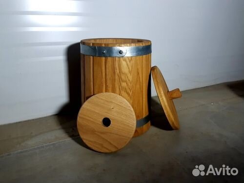 Кадка дубовая 7 л