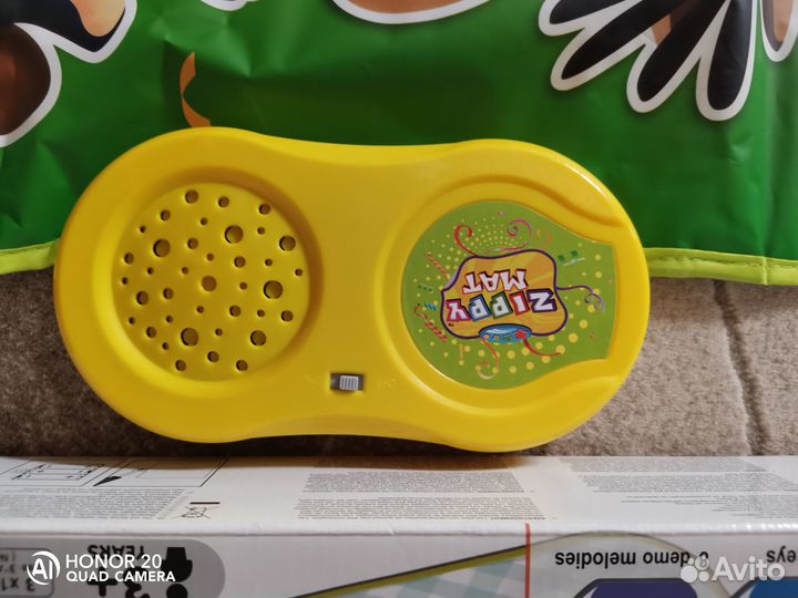 Музыкальный коврик дет., неваляшка, матрёшка