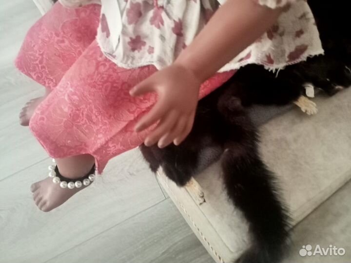 Интерьерная кукла фарфоровая