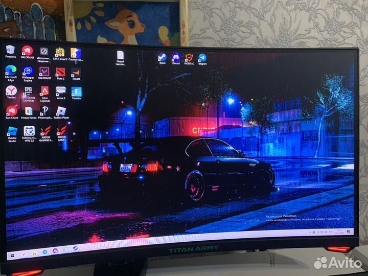 Монитор 180гц