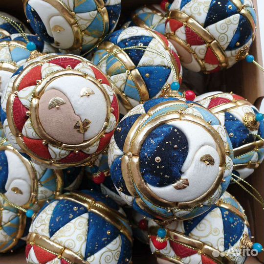 Шары на елку ручной работы