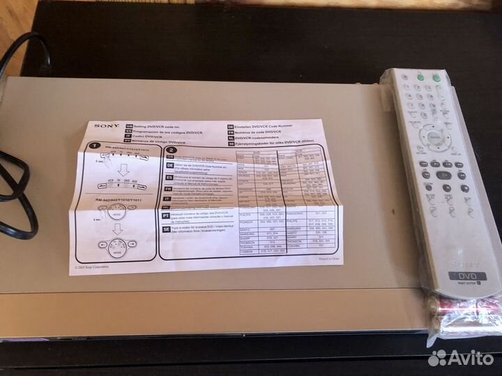 Dvd плеер sony DVP-NS52P