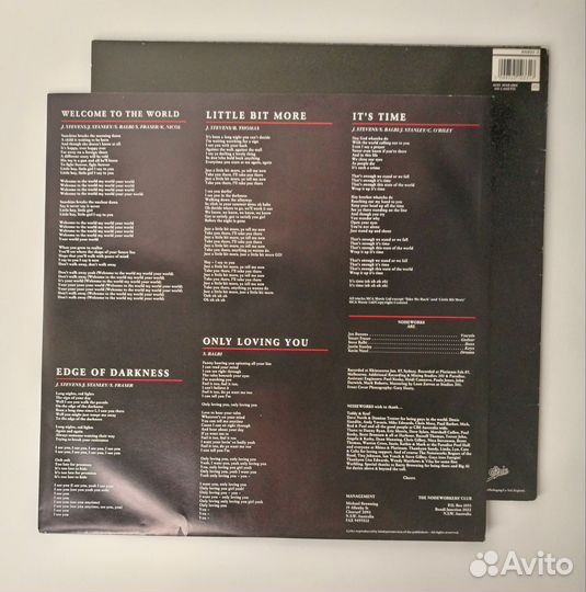 LP Noiseworks – Noiseworks /Epic 451033 1 UK 1987