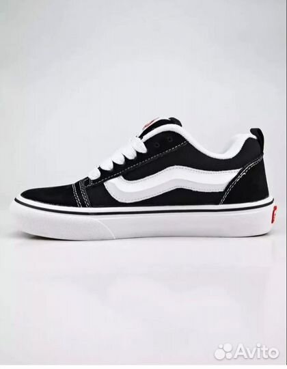 Кеды vans knu skool черные