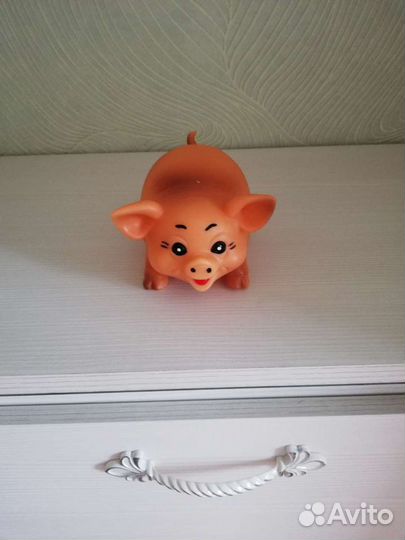Игрушка хрюшка новая(СССР)