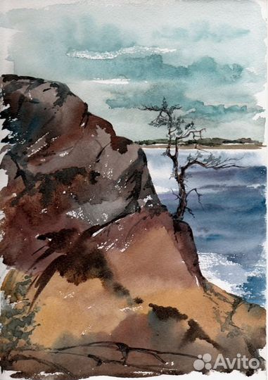 Авторская акварель 