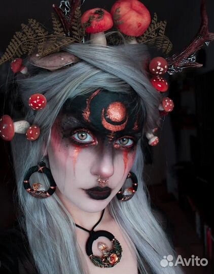 Грим на хэллоуин аквагрим взрослый/детский