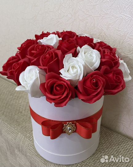 Букет из мыльных цветов